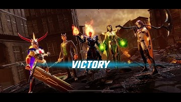 Marvel Strike Force - Incursion Raid 1.4 - Mystic Boss (One Shot)