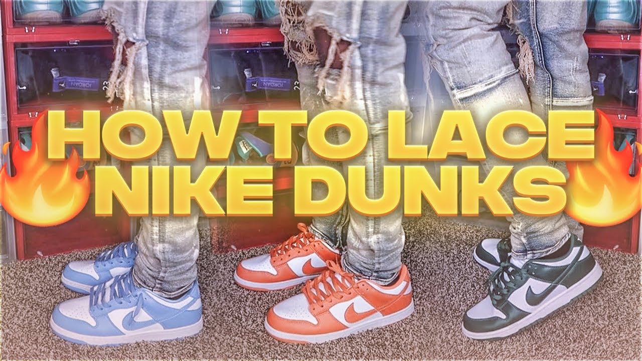 Best Way To Tie Dunks | vlr.eng.br