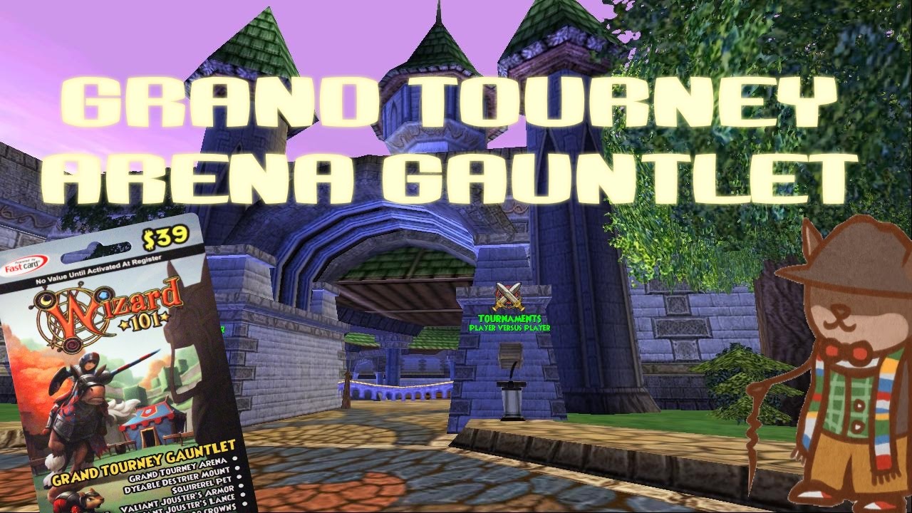 Wizard101 Grand Tourney Arena Gauntlet Run YouTube