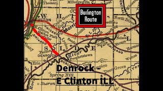 CB&Q Denrock-Fenton-Garden Plain-E Clinton, Illinois 1930's photos in motion