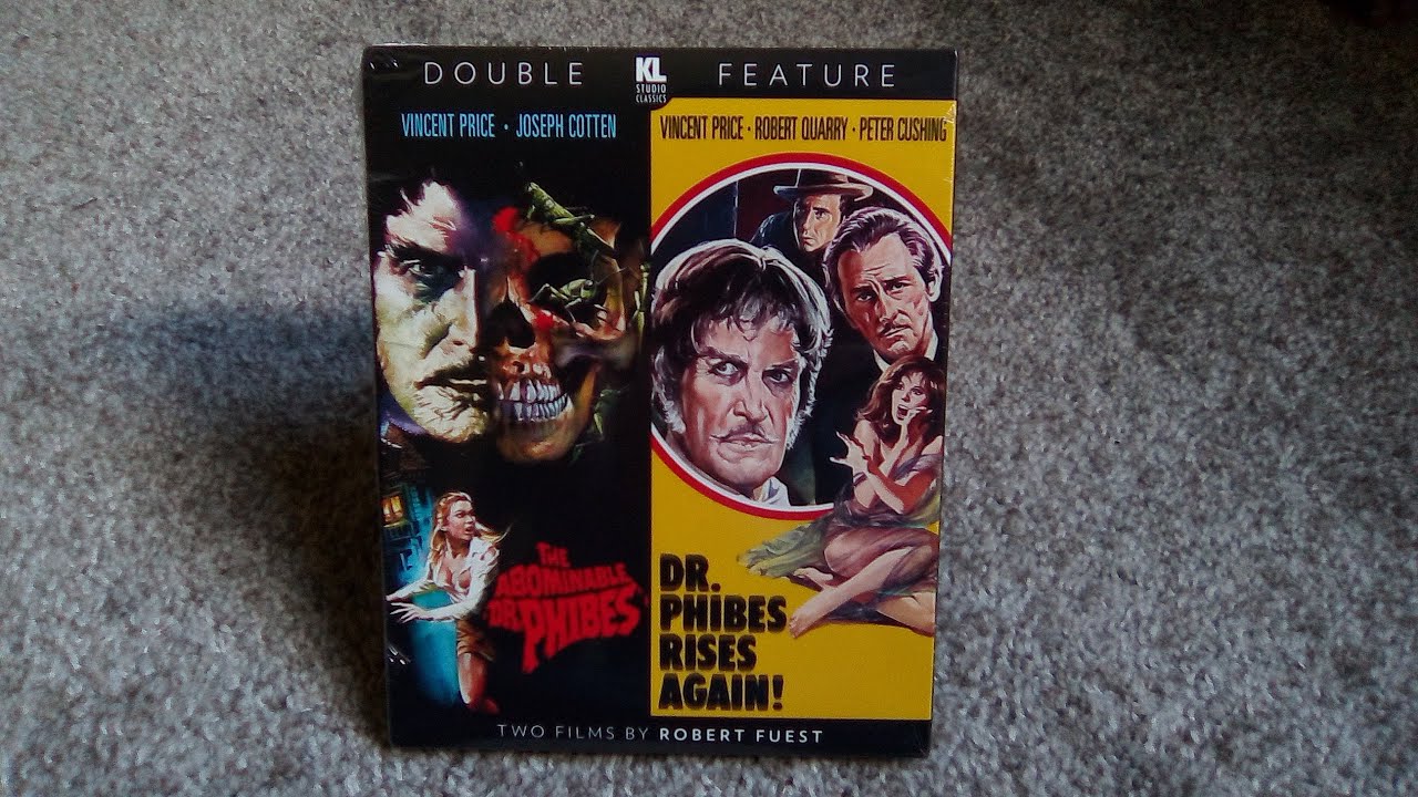 Dr. Phibes Double Feature Blu Ray Unboxing