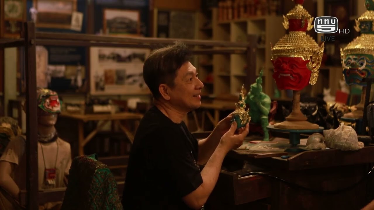 @Time - อาจารย์ฑามก์ สิปปสยาม สานงานศิลปะแห่งความแตกต่างที่ลงตัว ต้นกำเนิดบ้านศิลป์สยามOA010369ททบ.5