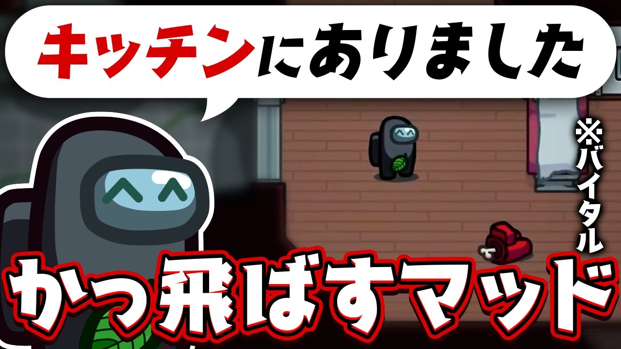 【AmongUs】ぶっ飛び死体偽装で議論混乱させた結果ｗｗ【激戦動画