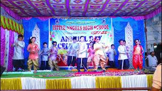 Little 1st Class kids super performance LITTLE ANGELS HIGH SCHOOL annual day 2025