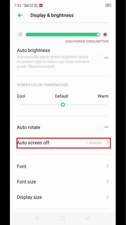 auto screen off oppo mobile settings | auto screen lock time out #viral #shorst #tranding #youtube