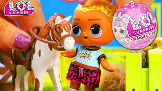 LOL Surprise Dolls Horse Rancher and a New Ranch Partner with Unboxings!