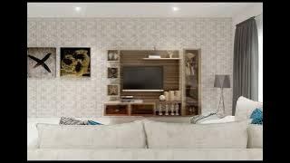 Latest wallpaper design for living room simple  #flexwallpaper​ #walldesign​ #dadecor​#3dwallpaper​