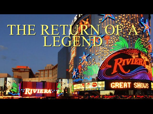 Walking through the Riviera Hotel & Casino FOR THE LAST TIME! - 4K