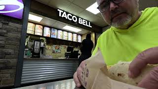$2.88 Taco Bell, Spicy Potato Soft Taco, TA Travel Center, 2510 Burr St, Gary, Indiana 22 Aug 25 NGH