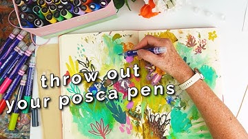 Are these The Best Acrylic Markers in 2025 🎨// Arrtx Simptap Review & Demo