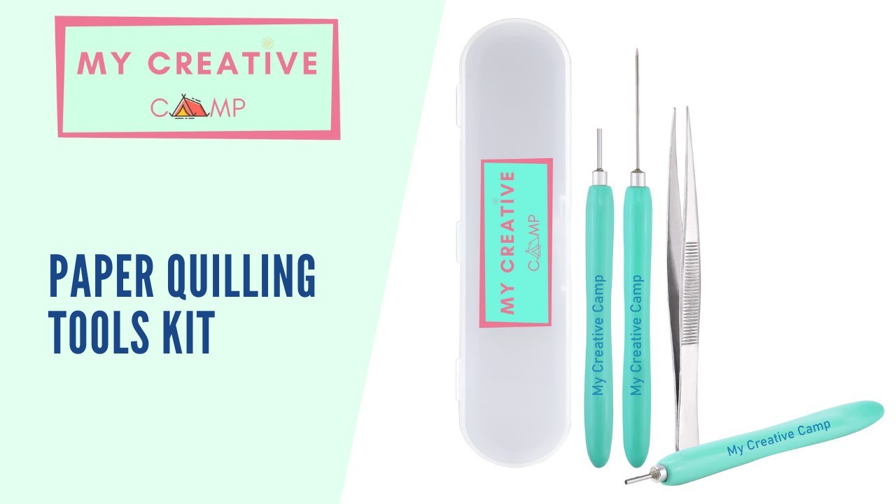 My Creative Camp - Paper Quilling Tools Kit Unboxing