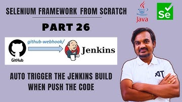 Part 26: Trigger the Jenkins build automatically when pushing the code to GitHub