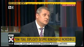 Toni Teau Explicatii Despre Bonusurile De La Transelectrica