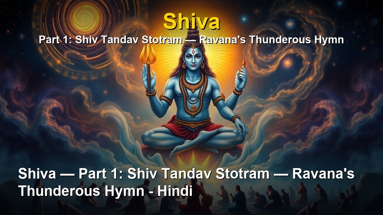 Shiva — Part 1: Shiv Tandav Stotram — Ravana's Thunderous Hymn - Hindi