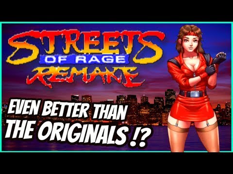 STREETS OF RAGE REMAKE HISTORY - Even Better Than The Originals!?