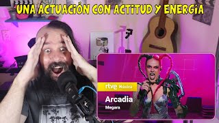 HEAVY METAL SINGER REACTS TO MEGARA ARCADIA | REACTION | REACCIÓN
