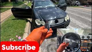Match Highlights Mercedes CLK Keys Lost Programmed in Minutes