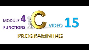 C Programming: Functions: Modifying array elements using functions (Video 15)