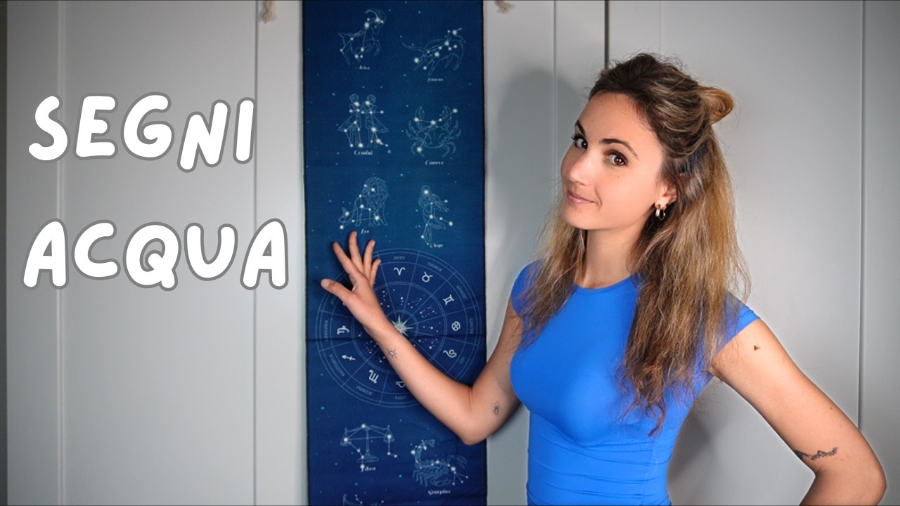 Una lezione molto fluida | ASMR ITA | Astrology Lesson 🌙 Segni Acqua💧