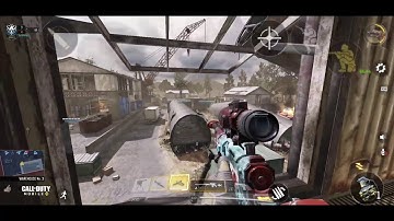 Call of Duty Mobile | New Map : Scrapyard | sniper gameplay