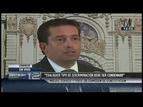 Miguel Torres se pronunció sobre recomendación de derogar el D.L. 1323 parlamentarios gobierno de navarra