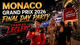 MONACO GRAND PRIX 2026 🏎️CHARLES LECLERC OUT AFTER RACE #monaco #billionaires #f1 