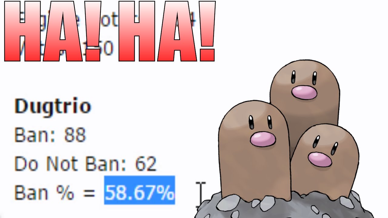 DUGTRIO REMAINS IN OU! Smogon OU Suspect Test Results! An Angry Dugtrio