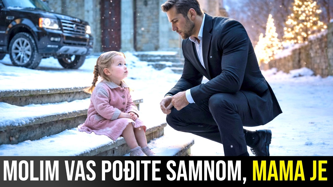 DIREKTOR JE PRONAŠAO DEVOJČICU KAKO SEDI SAMA U SNEŽNOJ OLUJI, REKLA MU JE DA JE MAMA BOLESNA