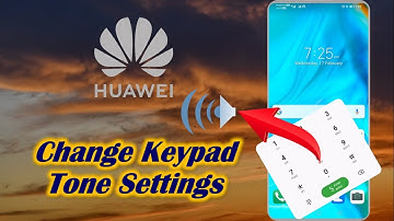 Adjust Keypad Tone Settings in Huawei