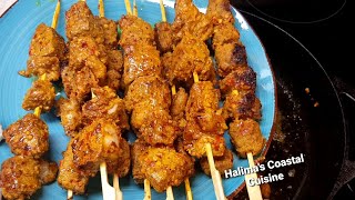 Skewers Recipe /How to Make Superb Mishkaki / Mombasa Street Food /Halima's Coastal Cuisine screenshot 4