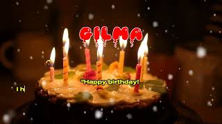 Happy Birthday Gilma Happy Birthday Song Birthday Wishes Birthday Party