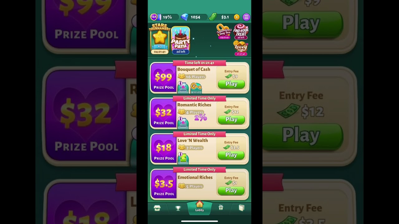 Win real money in tournaments! 