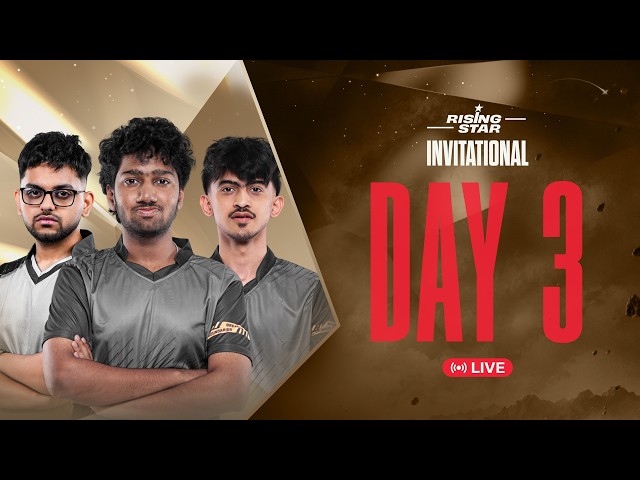 Rising Star Invitational 2026 | Day 3 | BGMI Live