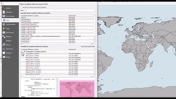 Project Properties and Coordinate Reference System in QGIS