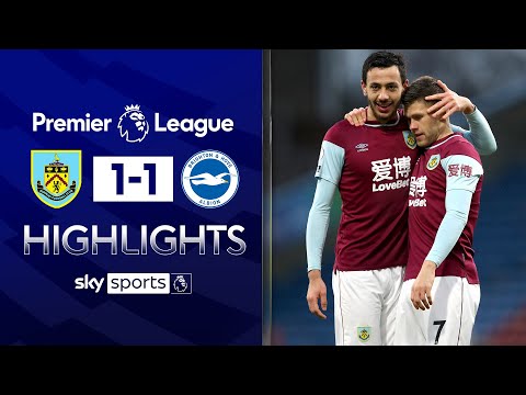 Gudmundsson strike cancels out Dunk opener! | Burnley 1-1 Brighton | Premier League Highlights