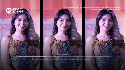 LOADING SCREEN /INTRO MLBB X GRACIA JKT 48 VERSION TERBARU