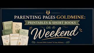 Parenting Pages Goldmine Printables Short Books in a Weekend Review IMPOTD Bonuses