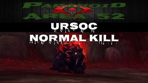 Ursoc Normal Kill - Demo Lock PoV
