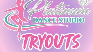 Platinum dance studio tryout july 2026 pt1