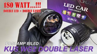 Review Foglamp Biled KUS WG2 3 Inch Double Laser