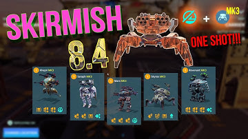 [WR] SKIRMISH 8.4 - Mars MK3 is extremely annoying with his turret 🚀