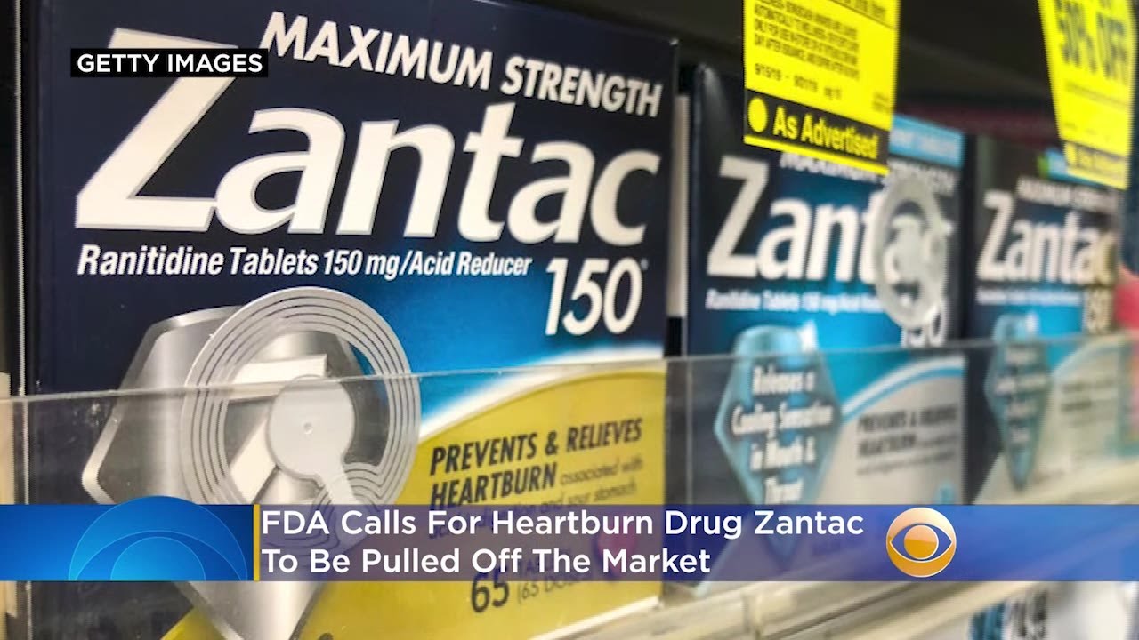 FDA Calls For Heartburn Drug Zantac To Be Pulled Off The Market YouTube