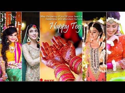 Haritalika teej 2022 whatsapp status | Hariyali Teej ke status |Happy Teej Status | Teej Song Status