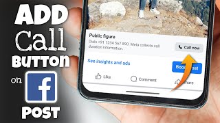 How to Add Call Button on Facebook Post screenshot 2
