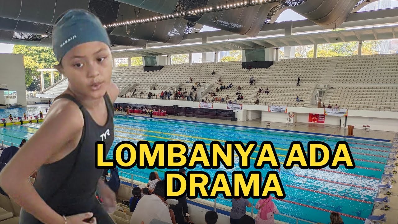 LOMBA DI GBK AQUATIC JAKARTA | TIBA TIBA SAKIT