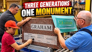 M￼aking a Monument with three generations