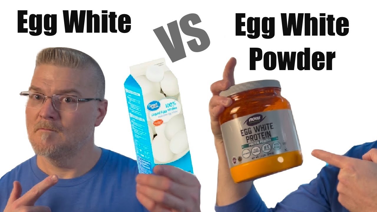 Is Egg White Powder Better? YouTube