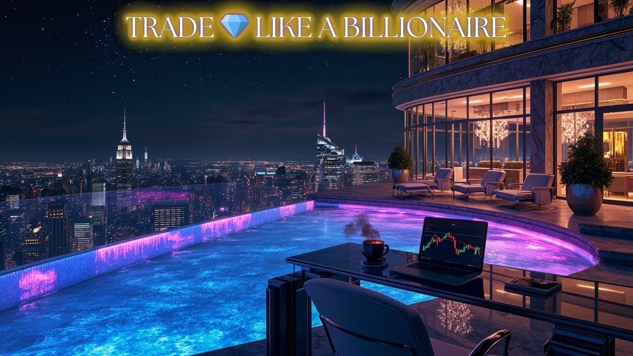 💎 TRADE LIKE A BILLIONAIRE – Deep Lounge & Electronic Beats for Market Mastery