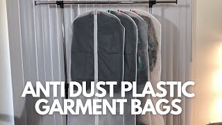 Anti-Dust Plastic Garment Bags Covers