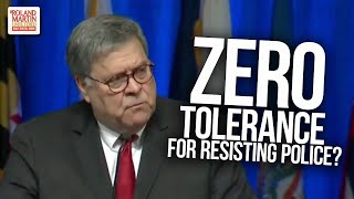 AG Barr Rips 'Social Justice Reformers', Says There Should Be 'Zero Tolerance For Resisting Police'